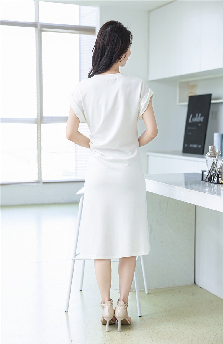ĐẦM CHỮ LOVE KẾT HỘT CHÂU D57